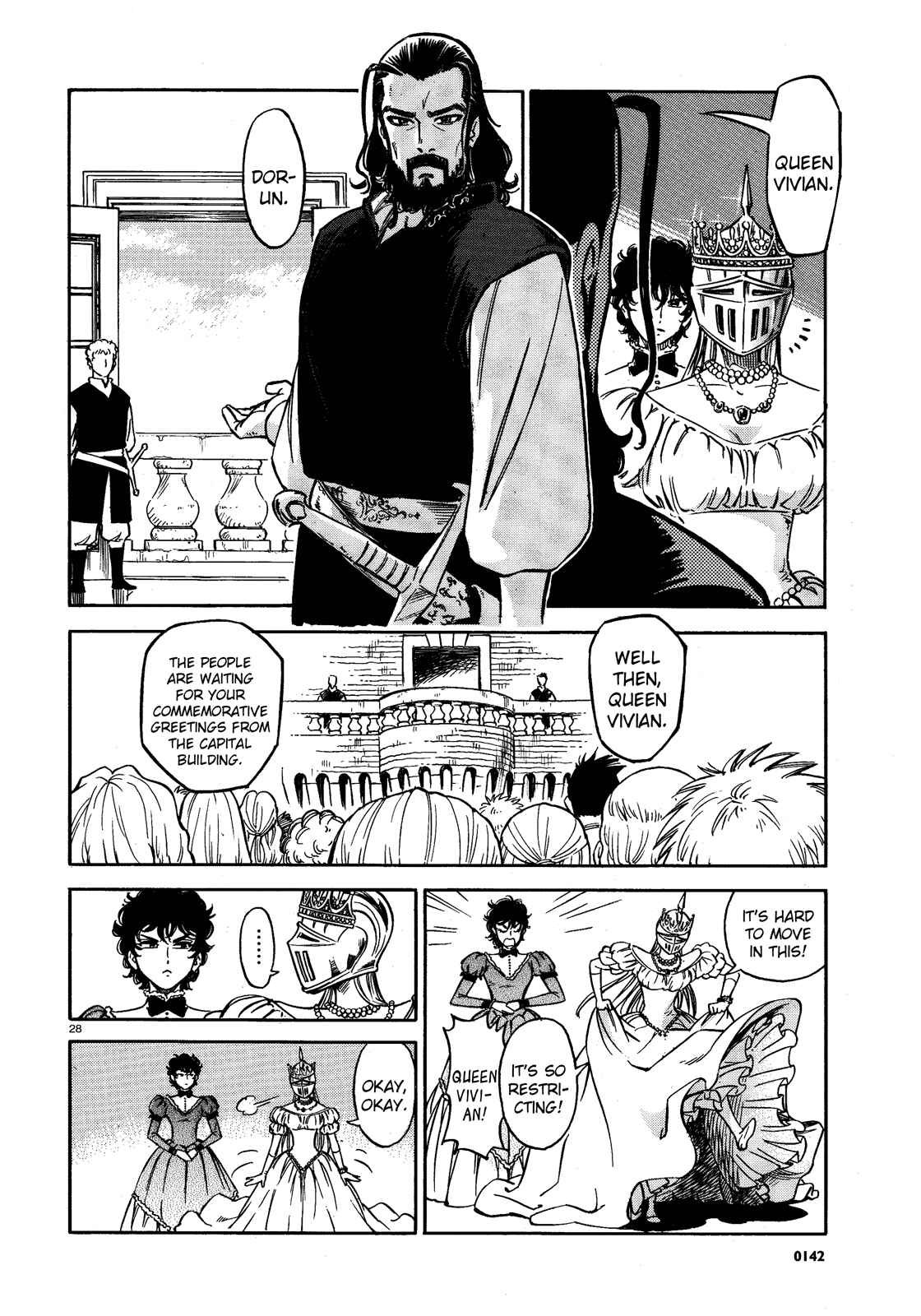 Page 28 Chapter 2 STRAVAGANZA The Queen in the Iron Mask