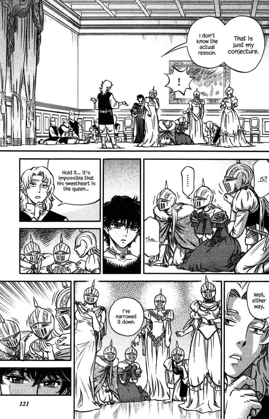 Page 15 Chapter 4 STRAVAGANZA The Queen in the Iron Mask