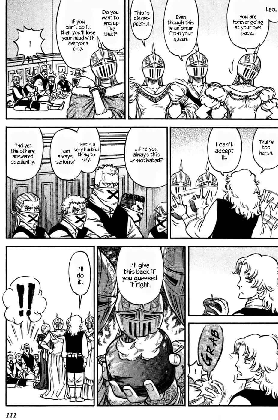 Page 5 Chapter 4 STRAVAGANZA The Queen in the Iron Mask