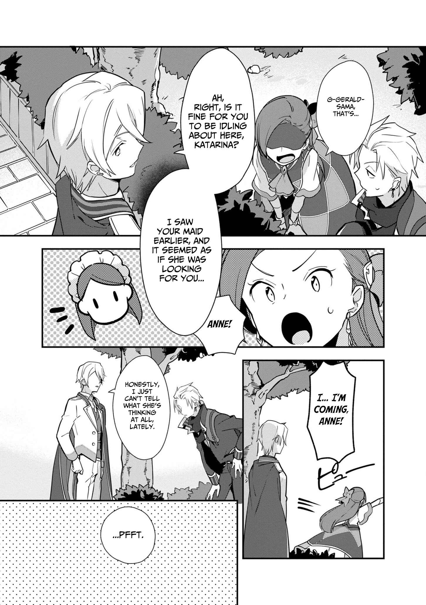 Page 23 Chapter 5 Otome Game no Hametsu Flag shika nai Akuyaku Reijou ni Tensei shite shimatta... Zettai Zetsumei! Hametsu Sunzen Hen