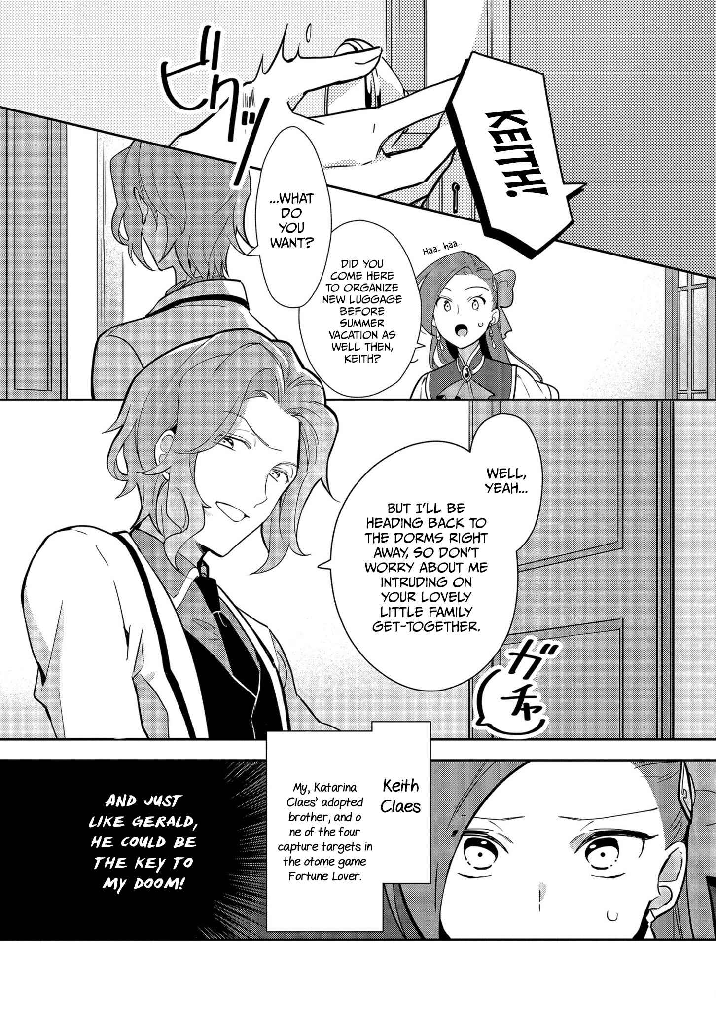 Page 12 Chapter 8 Otome Game no Hametsu Flag shika nai Akuyaku Reijou ni Tensei shite shimatta... Zettai Zetsumei! Hametsu Sunzen Hen