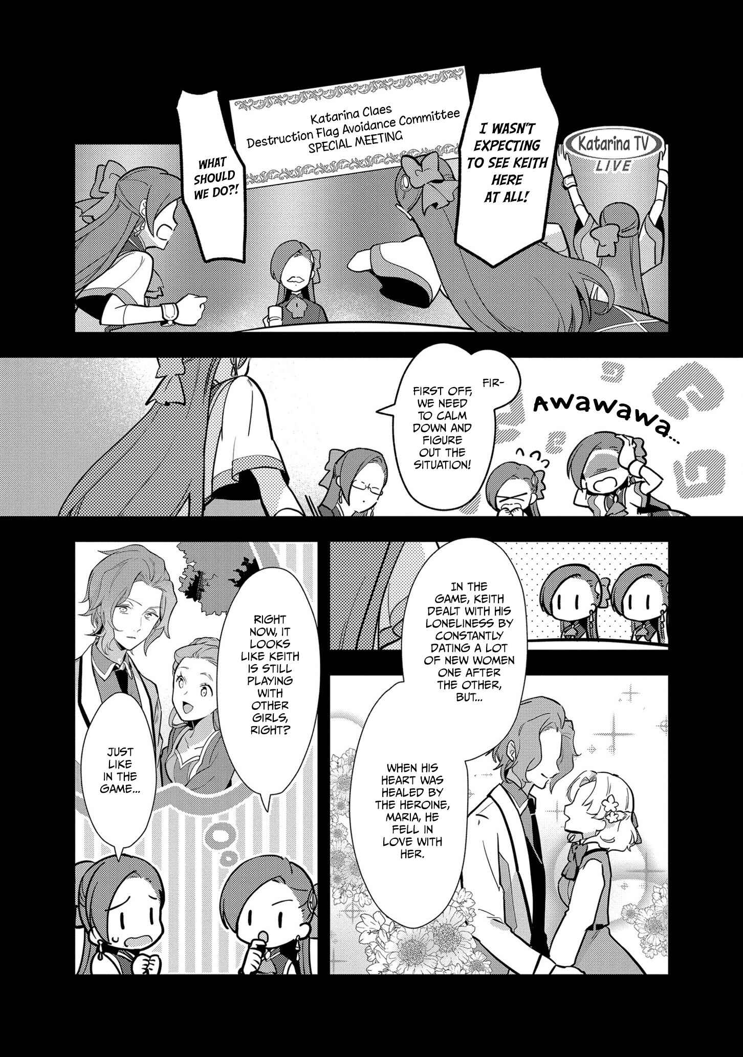 Page 14 Chapter 8 Otome Game no Hametsu Flag shika nai Akuyaku Reijou ni Tensei shite shimatta... Zettai Zetsumei! Hametsu Sunzen Hen