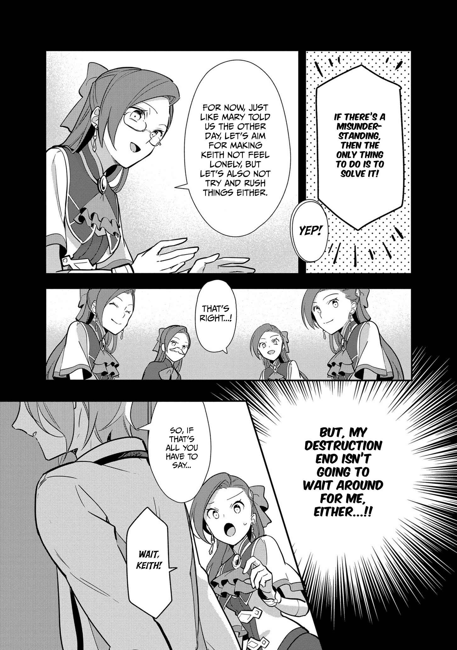 Page 17 Chapter 8 Otome Game no Hametsu Flag shika nai Akuyaku Reijou ni Tensei shite shimatta... Zettai Zetsumei! Hametsu Sunzen Hen