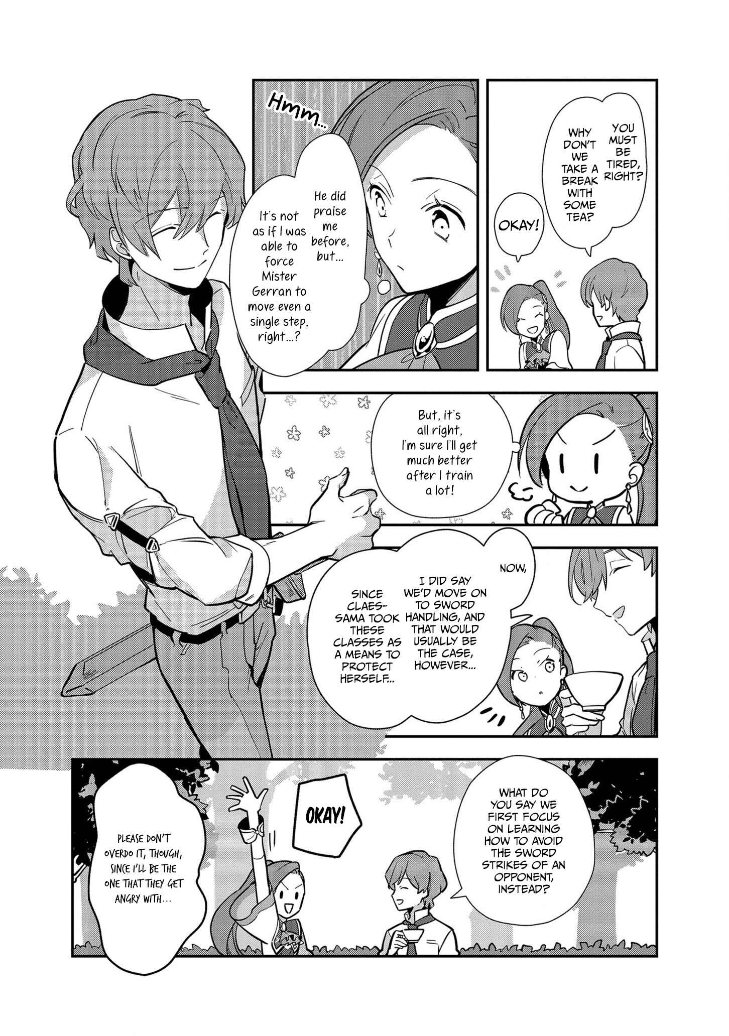 Page 4 Chapter 8 Otome Game no Hametsu Flag shika nai Akuyaku Reijou ni Tensei shite shimatta... Zettai Zetsumei! Hametsu Sunzen Hen