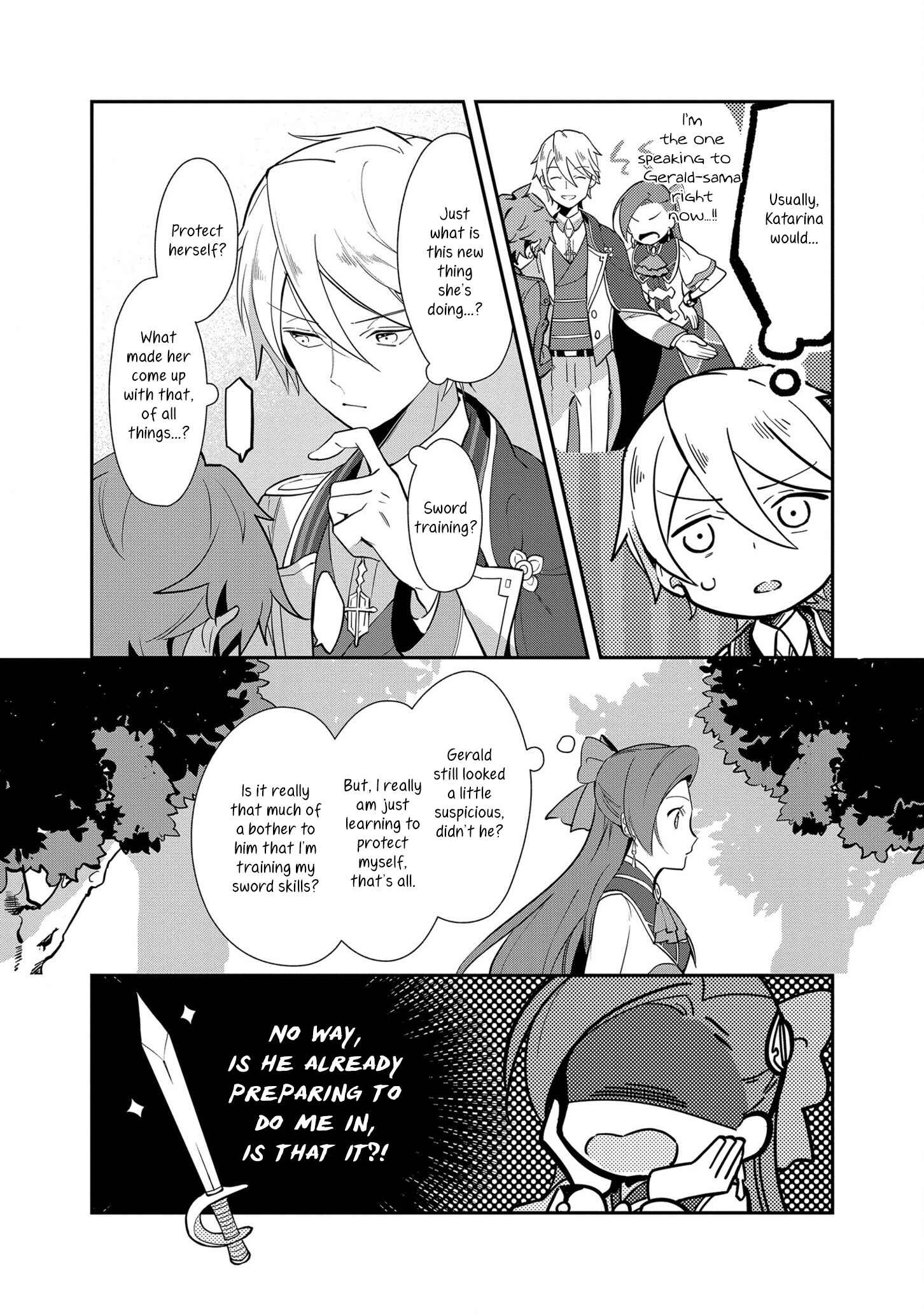 Page 8 Chapter 8 Otome Game no Hametsu Flag shika nai Akuyaku Reijou ni Tensei shite shimatta... Zettai Zetsumei! Hametsu Sunzen Hen