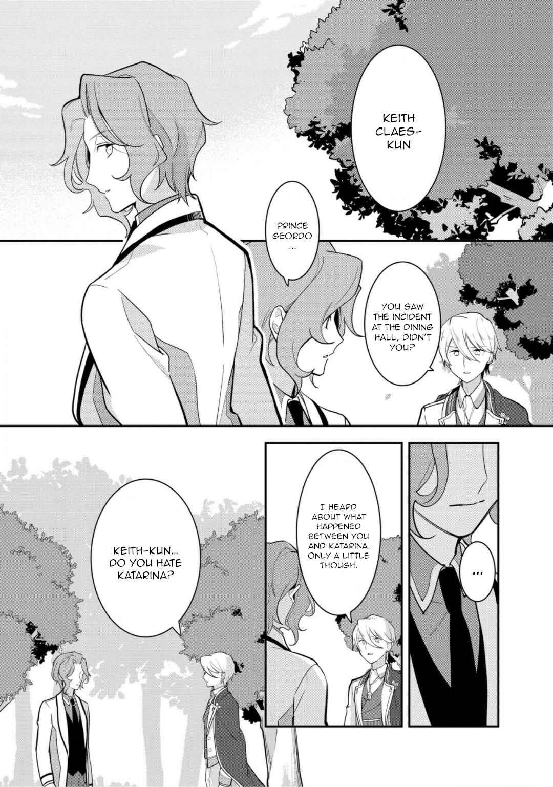Page 23 Chapter 17 Otome Game no Hametsu Flag shika nai Akuyaku Reijou ni Tensei shite shimatta... Zettai Zetsumei! Hametsu Sunzen Hen