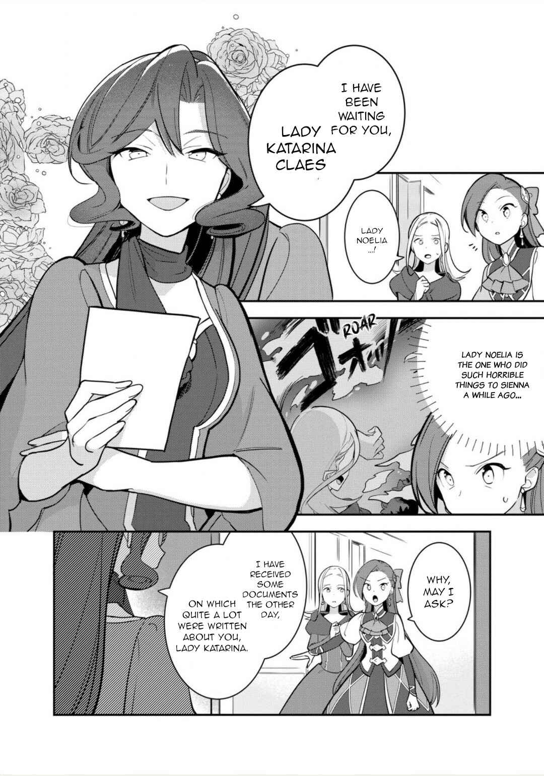 Page 4 Chapter 17 Otome Game no Hametsu Flag shika nai Akuyaku Reijou ni Tensei shite shimatta... Zettai Zetsumei! Hametsu Sunzen Hen