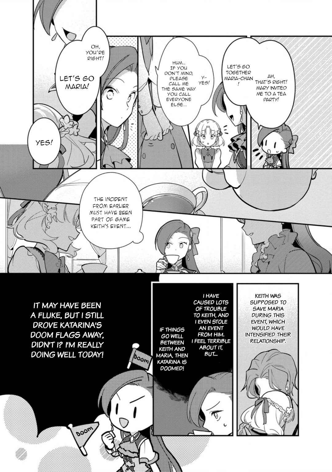 Page 20 Chapter 13 Otome Game no Hametsu Flag shika nai Akuyaku Reijou ni Tensei shite shimatta... Zettai Zetsumei! Hametsu Sunzen Hen