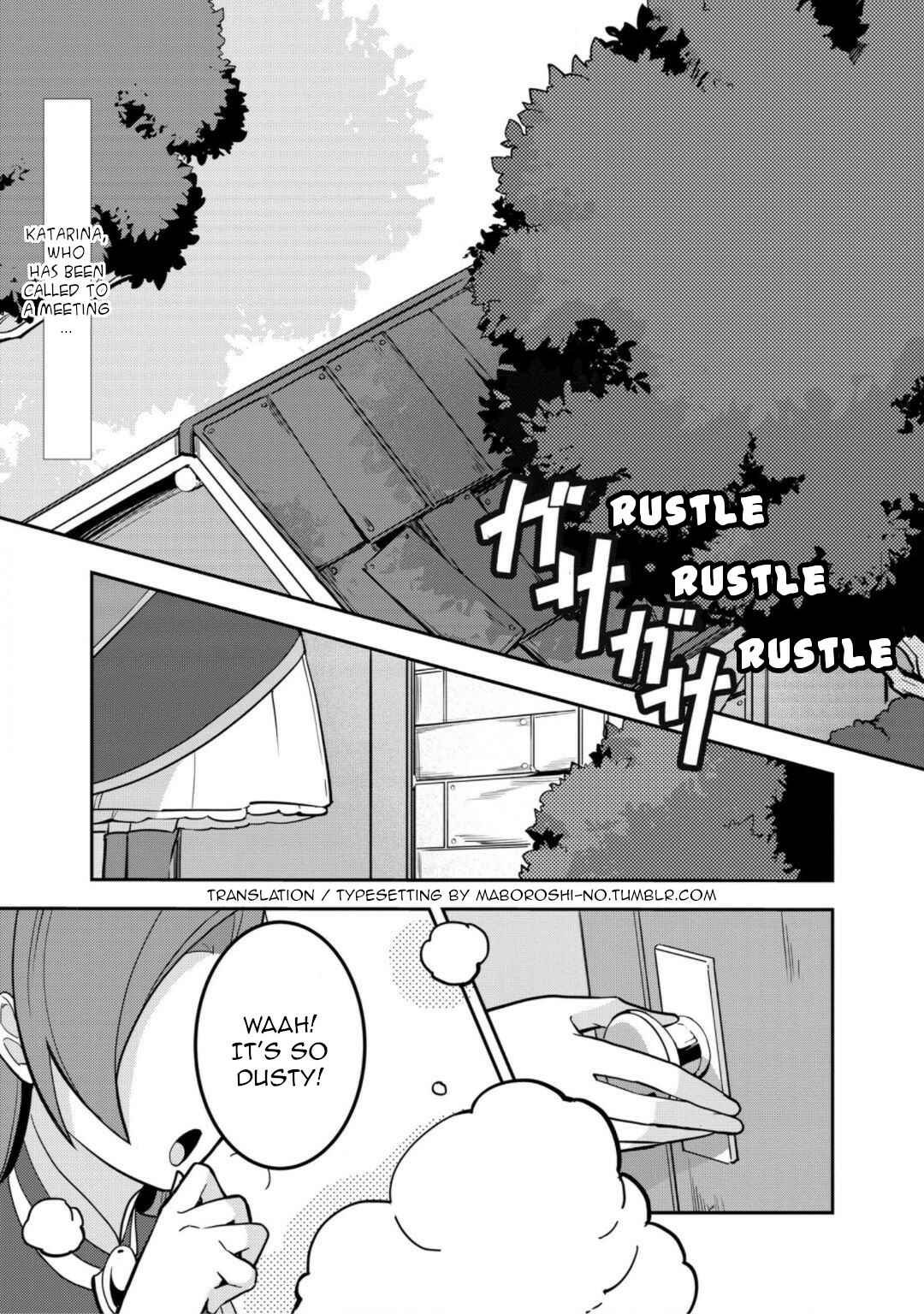 Page 1 Chapter 18 Otome Game no Hametsu Flag shika nai Akuyaku Reijou ni Tensei shite shimatta... Zettai Zetsumei! Hametsu Sunzen Hen