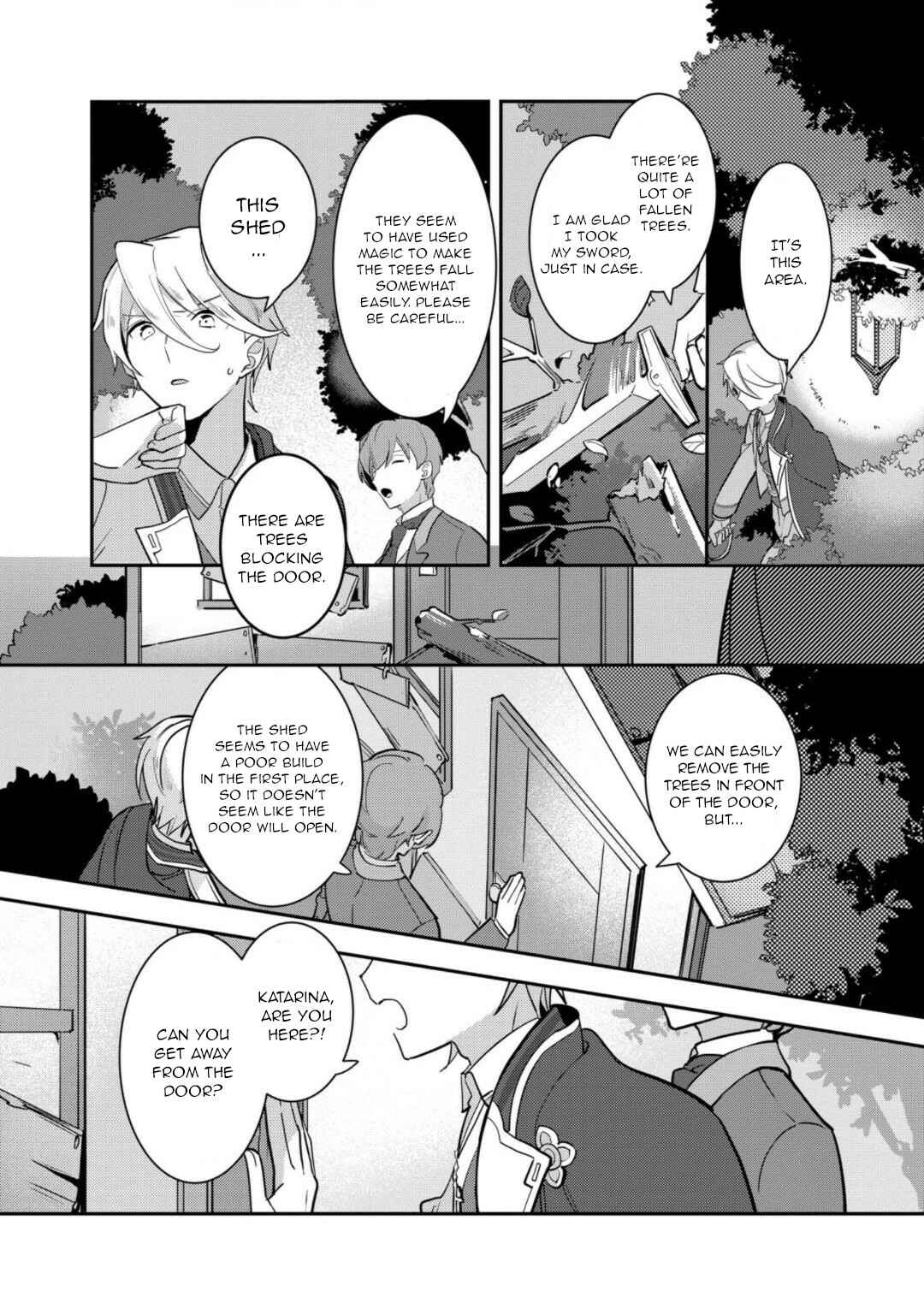 Page 14 Chapter 18 Otome Game no Hametsu Flag shika nai Akuyaku Reijou ni Tensei shite shimatta... Zettai Zetsumei! Hametsu Sunzen Hen