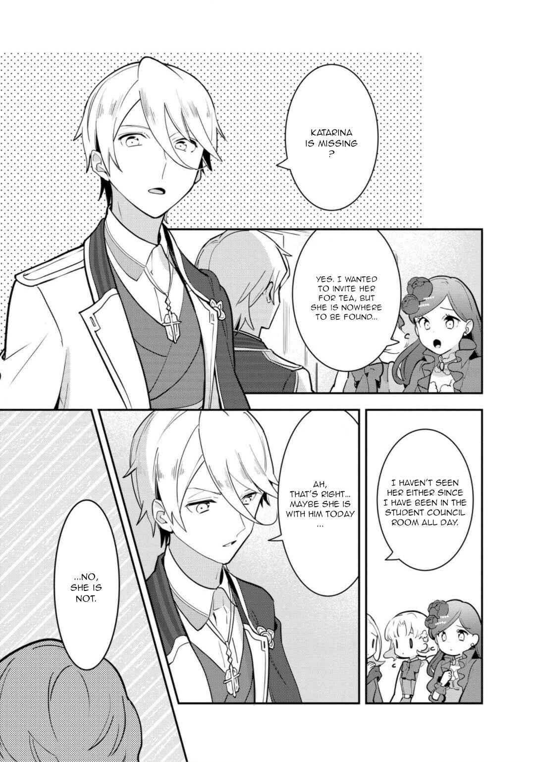 Page 8 Chapter 18 Otome Game no Hametsu Flag shika nai Akuyaku Reijou ni Tensei shite shimatta... Zettai Zetsumei! Hametsu Sunzen Hen