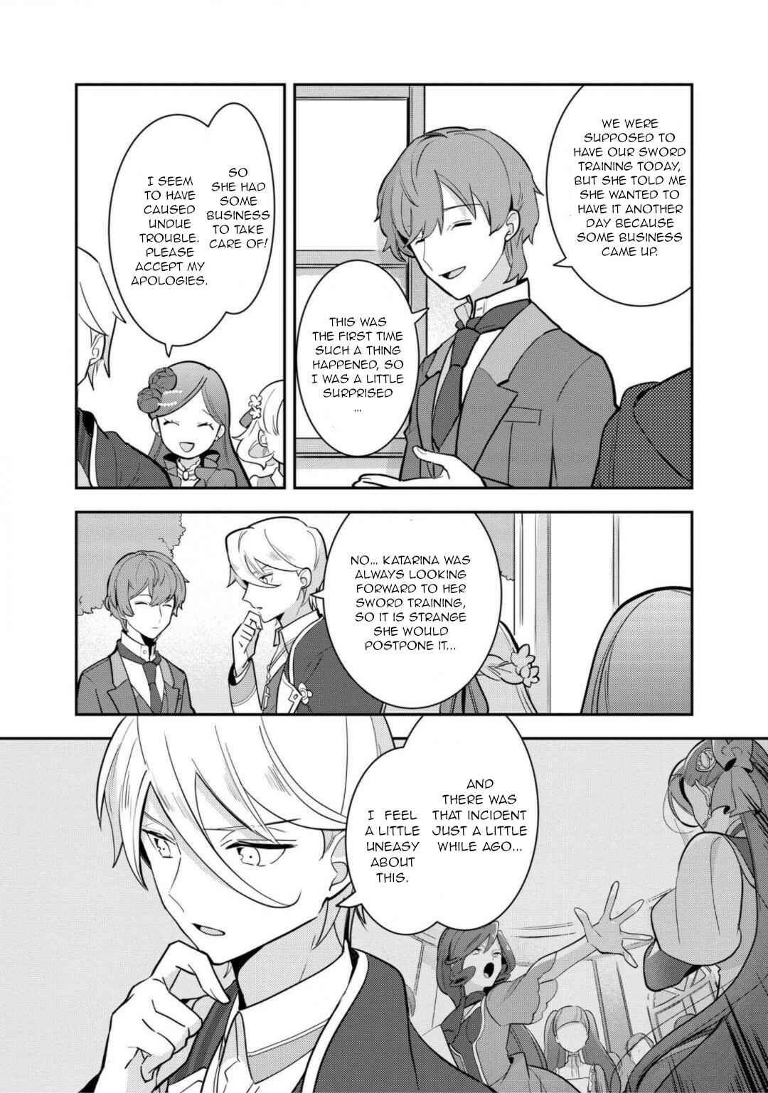 Page 9 Chapter 18 Otome Game no Hametsu Flag shika nai Akuyaku Reijou ni Tensei shite shimatta... Zettai Zetsumei! Hametsu Sunzen Hen