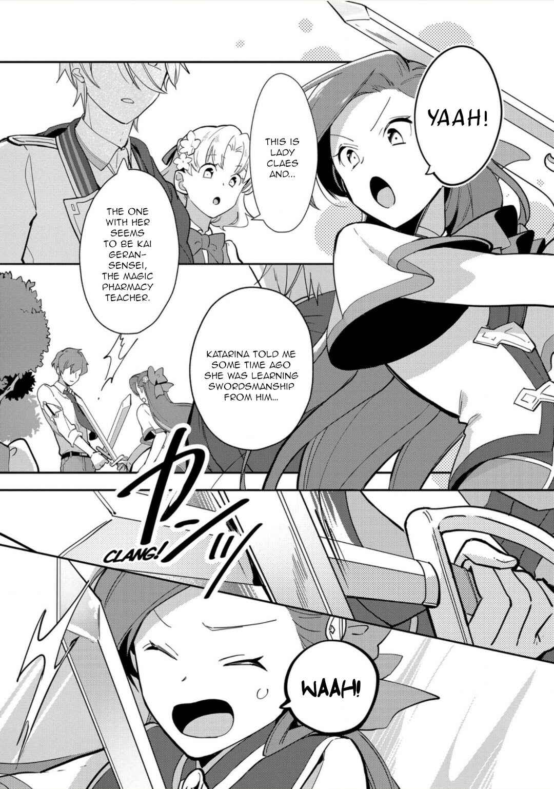 Page 3 Chapter 11 Otome Game no Hametsu Flag shika nai Akuyaku Reijou ni Tensei shite shimatta... Zettai Zetsumei! Hametsu Sunzen Hen