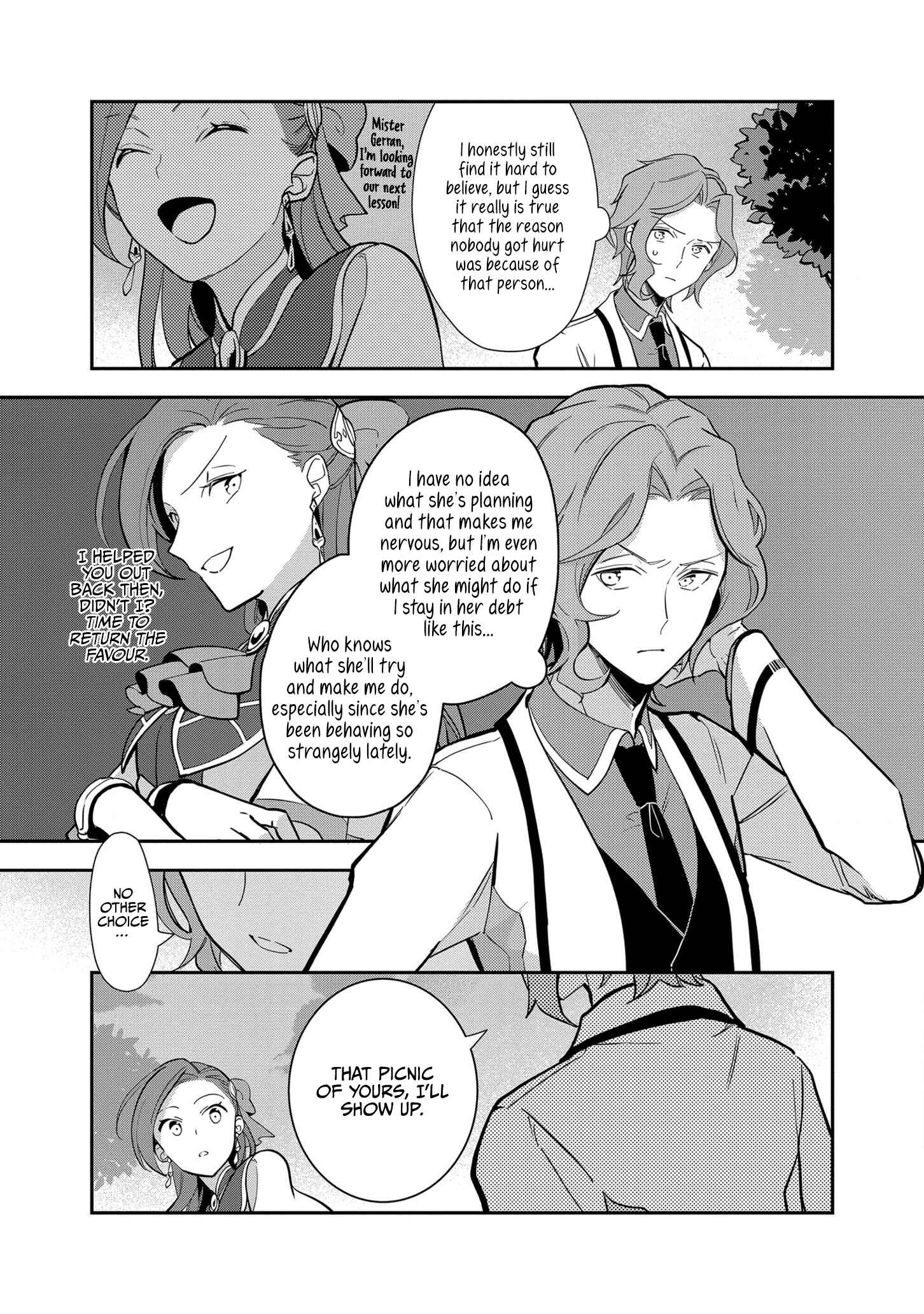 Page 19 Chapter 9 Otome Game no Hametsu Flag shika nai Akuyaku Reijou ni Tensei shite shimatta... Zettai Zetsumei! Hametsu Sunzen Hen