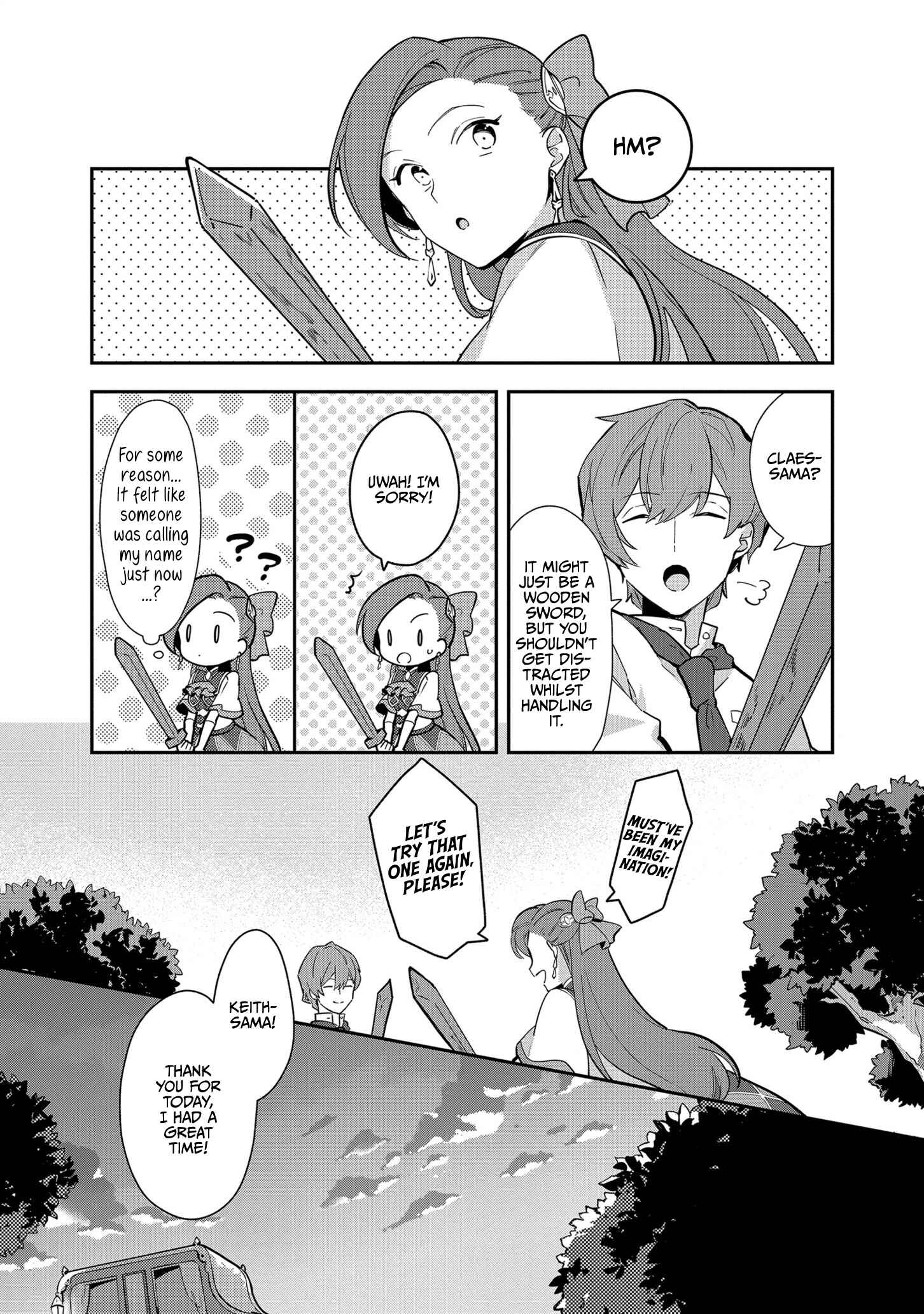 Page 7 Chapter 9 Otome Game no Hametsu Flag shika nai Akuyaku Reijou ni Tensei shite shimatta... Zettai Zetsumei! Hametsu Sunzen Hen