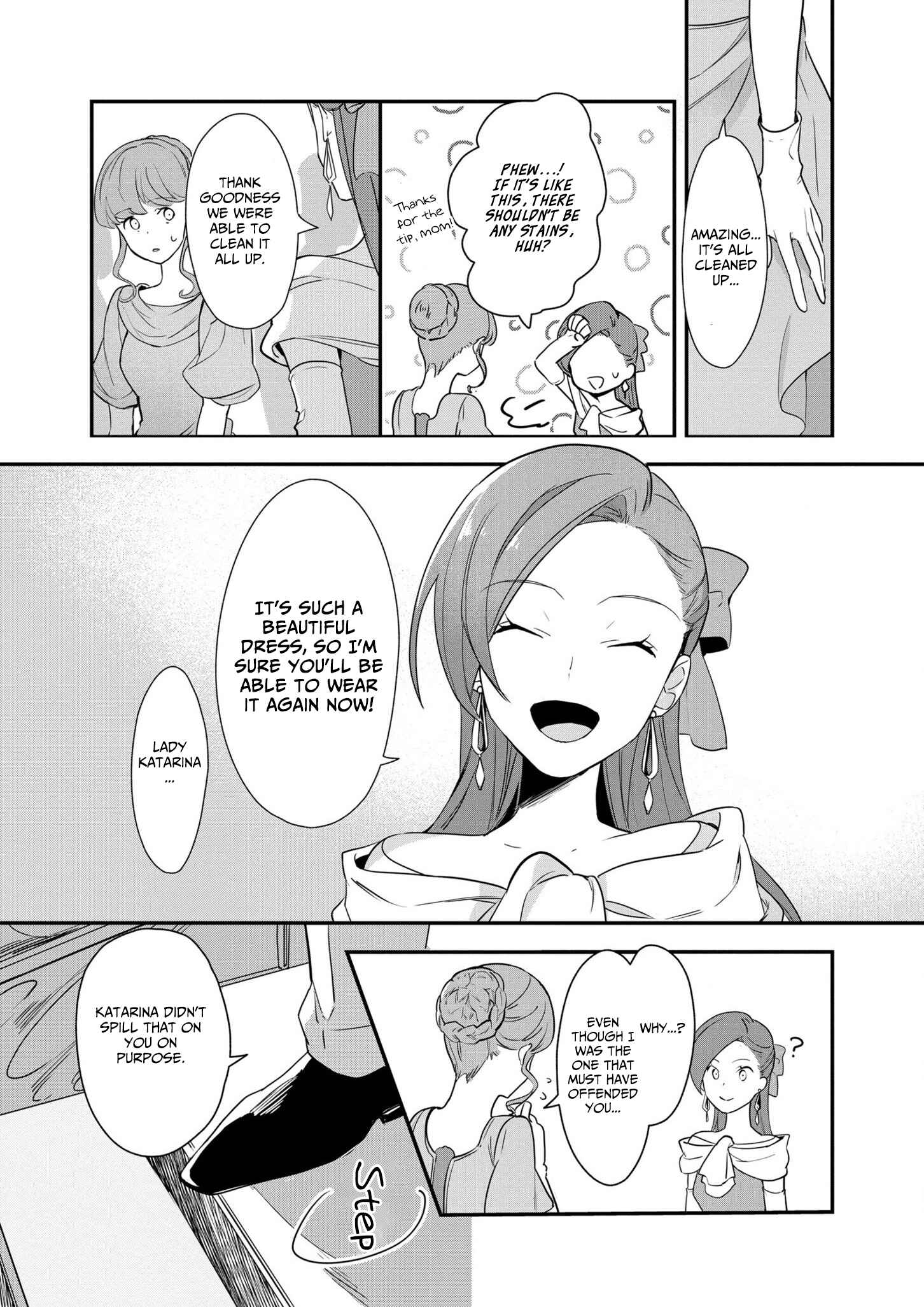 Page 17 Chapter 2 Otome Game no Hametsu Flag shika nai Akuyaku Reijou ni Tensei shite shimatta... Zettai Zetsumei! Hametsu Sunzen Hen