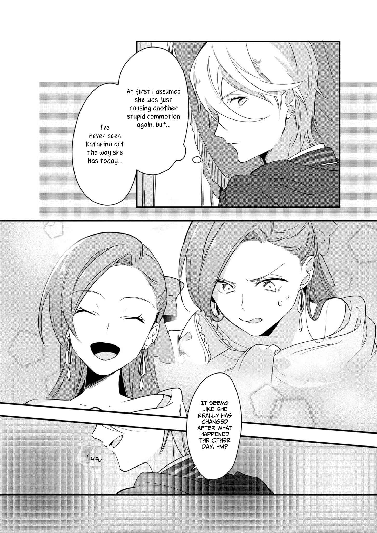Page 21 Chapter 2 Otome Game no Hametsu Flag shika nai Akuyaku Reijou ni Tensei shite shimatta... Zettai Zetsumei! Hametsu Sunzen Hen
