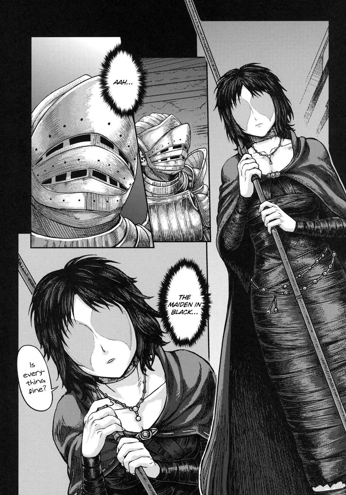 Page 4 Chapter Unknown_1b9b Demon Souls - Kono Saki, Ashi ni Chuuishiro (Doujinshi)