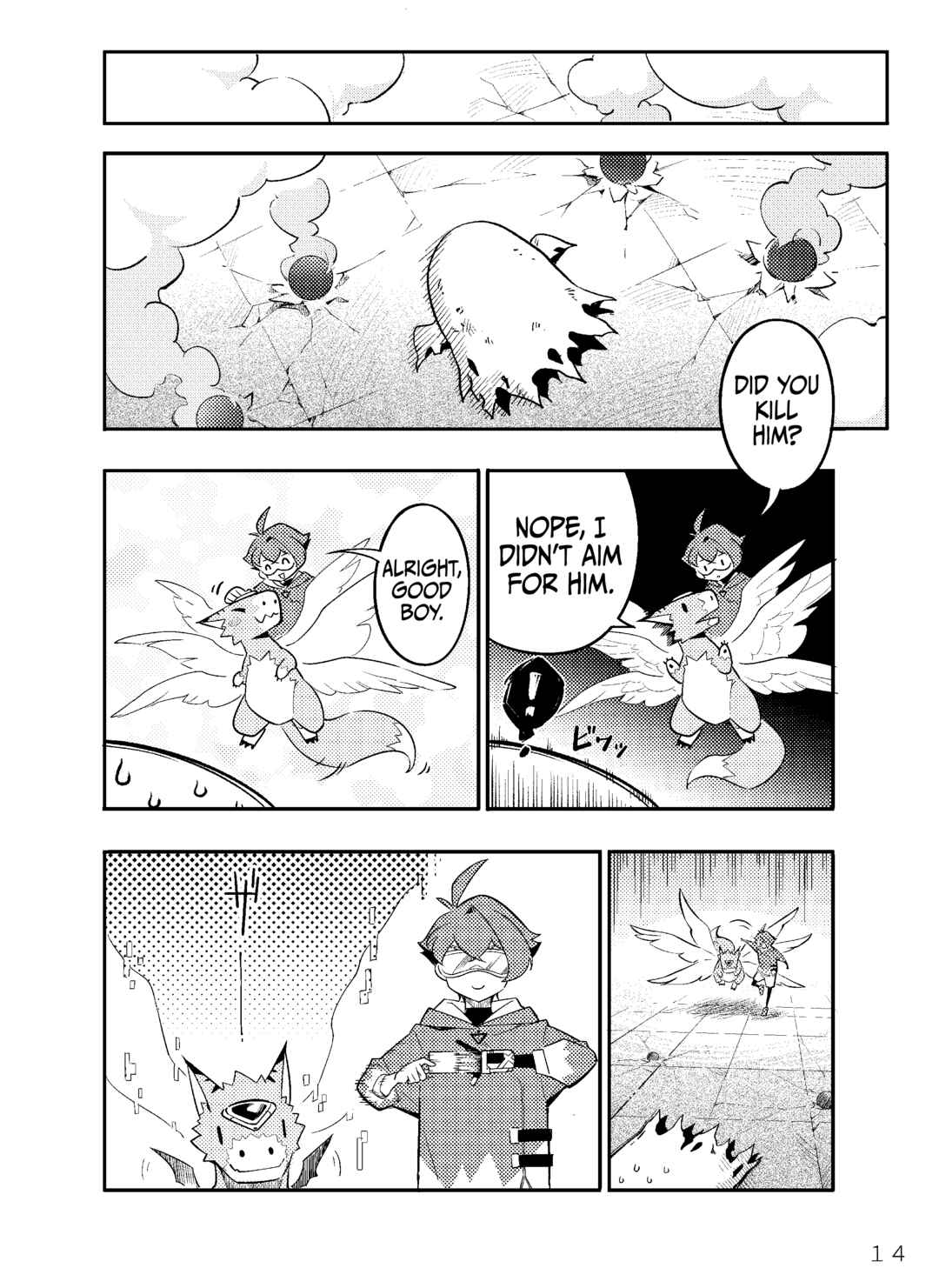 Page 12 Chapter 6 Digimon 2023 Oneshot Contest