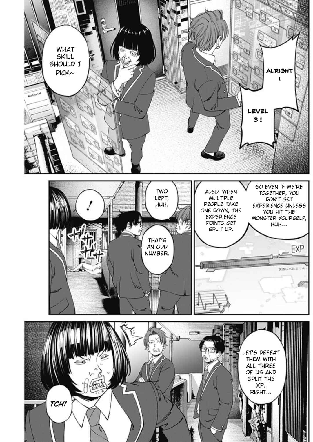 Page 14 Chapter 9 20xx-nen Level Up Saigai: Kami Kara Sazukarishi Arata Naru Chikara