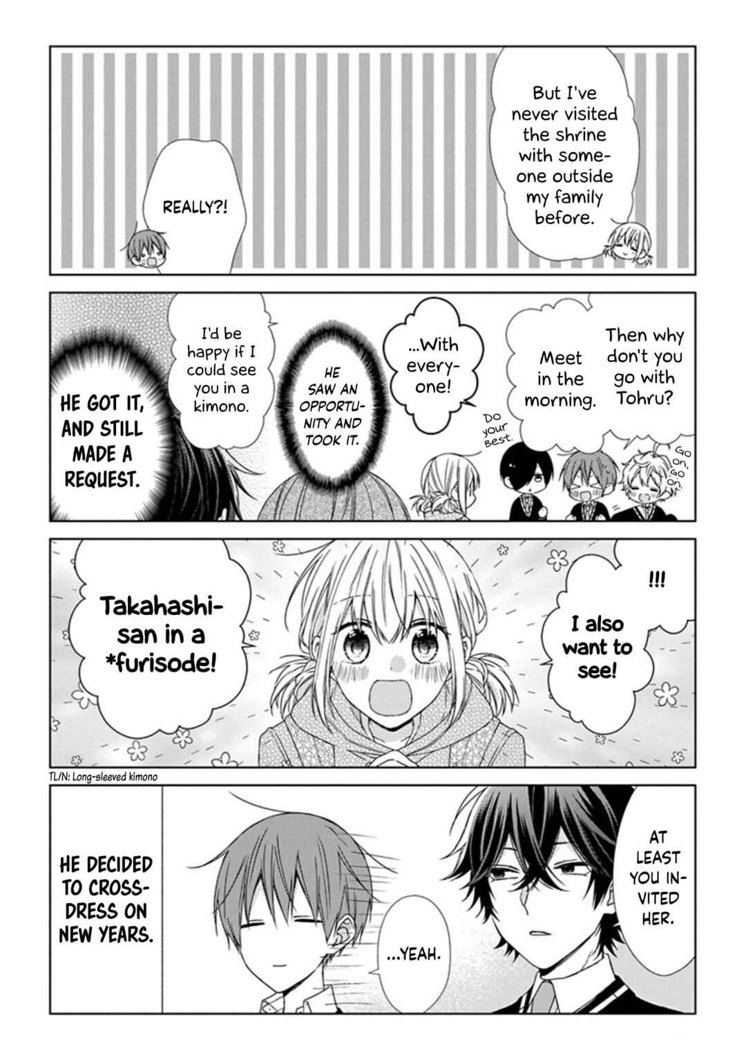 Page 4 Chapter 57 Onee Danshi, Hajimemasu.