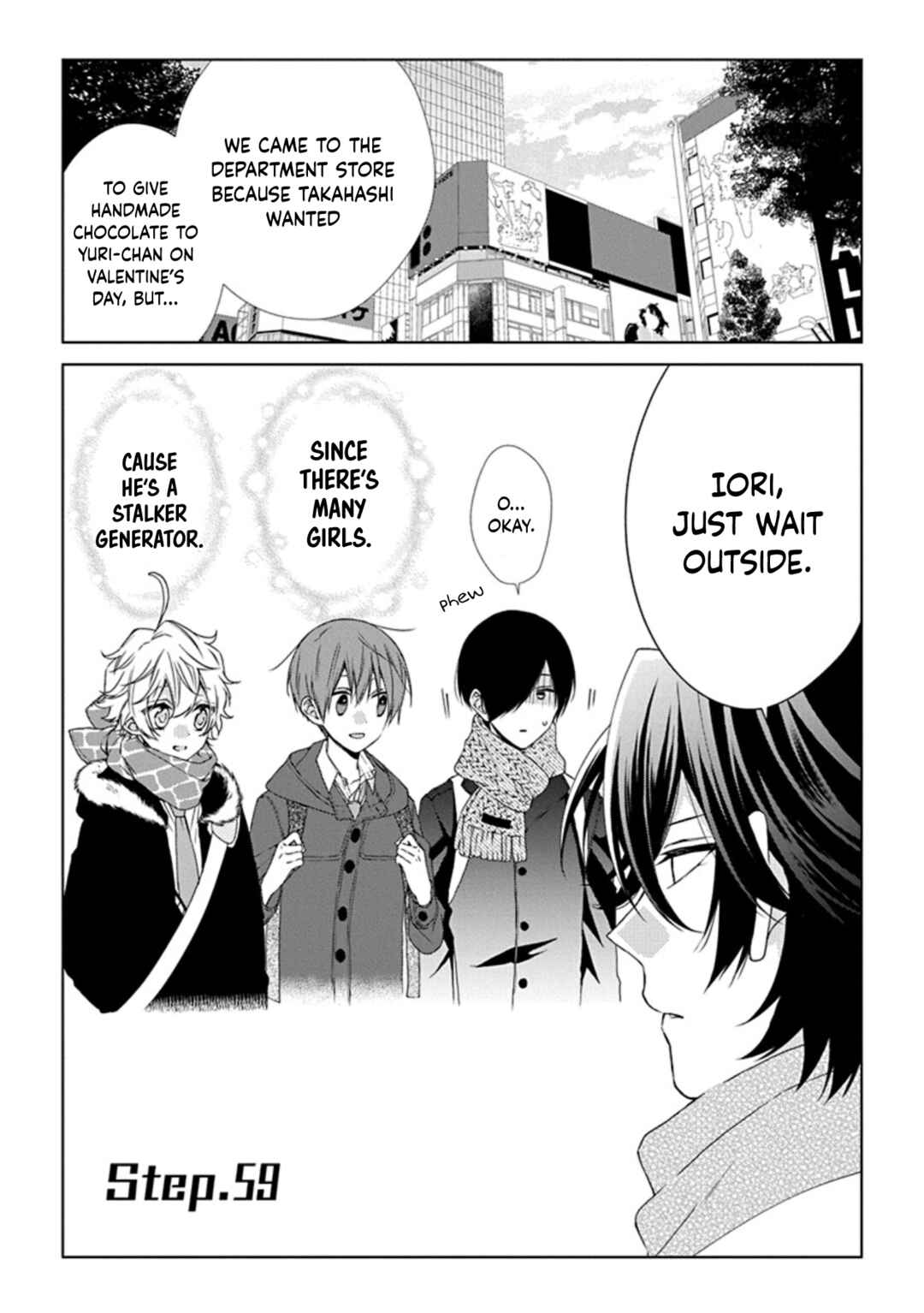 Page 1 Chapter 59 Onee Danshi, Hajimemasu.