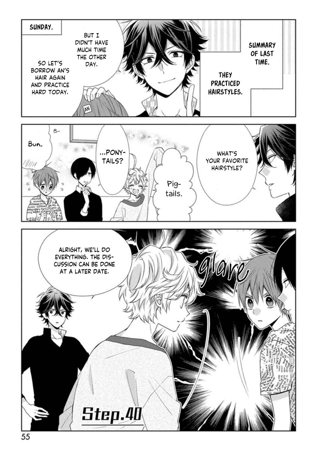 Page 1 Chapter 40 Onee Danshi, Hajimemasu.