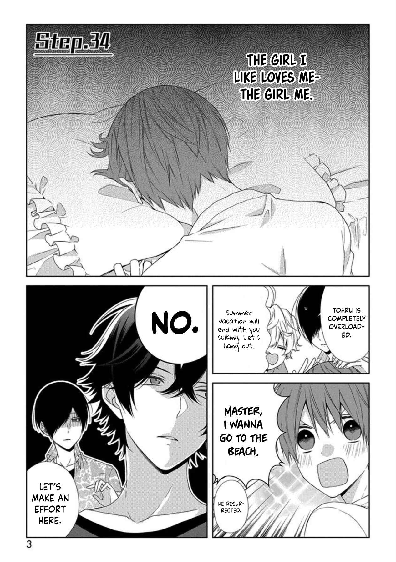 Page 4 Chapter 34 Onee Danshi, Hajimemasu.