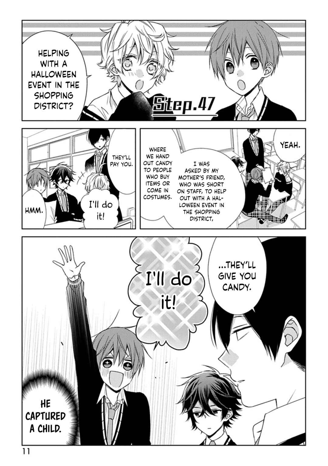 Page 1 Chapter 47 Onee Danshi, Hajimemasu.