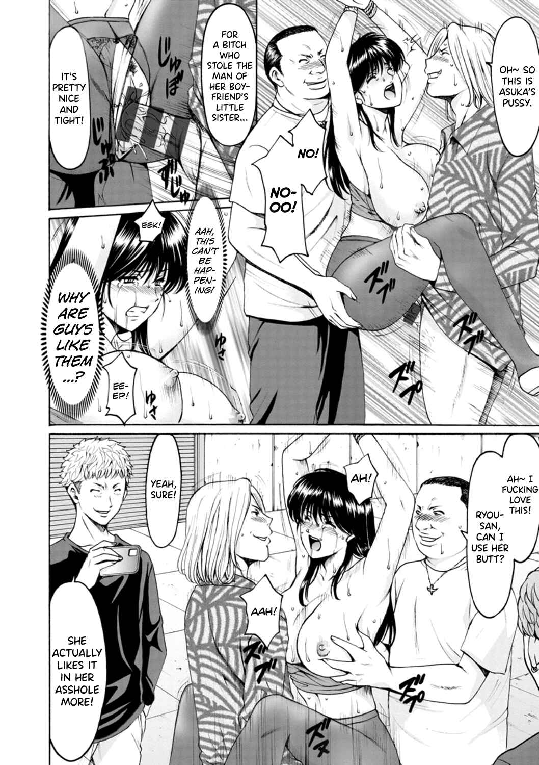 Page 10 Chapter 7 The Secret Face of a Married Lady - Women Hunted for Their Asses
