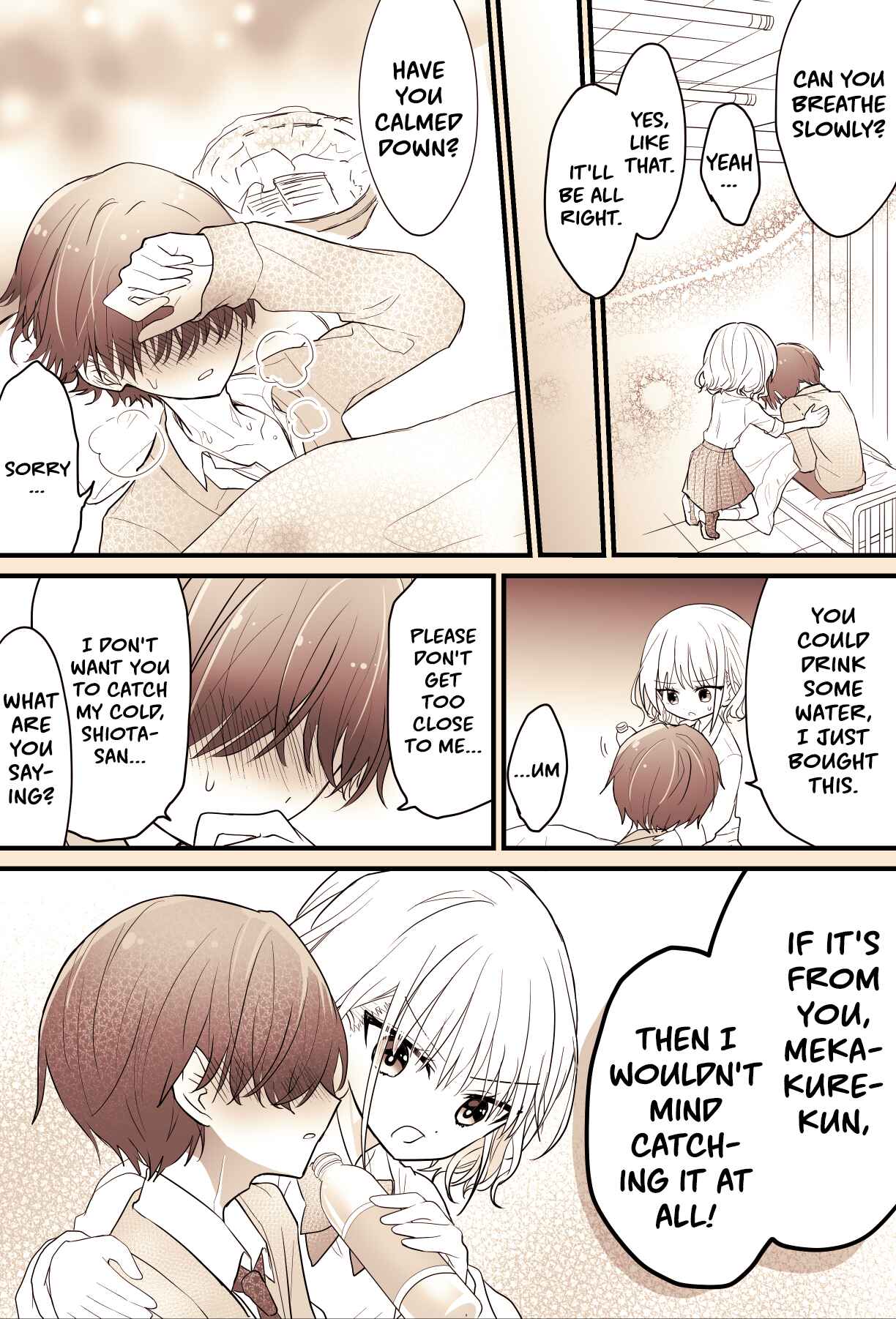 Page 2 Chapter 5 A Manga about being interested in a Mekakure Guy