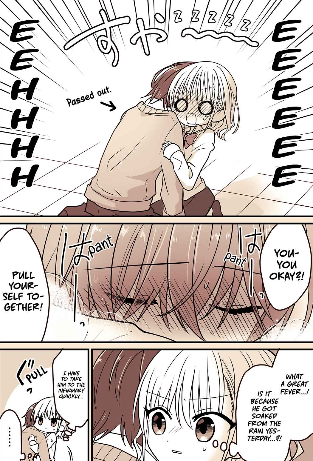 Page 3 Chapter 4 A Manga about being interested in a Mekakure Guy