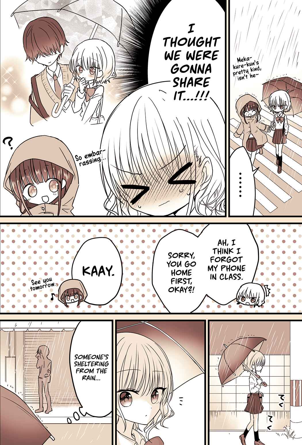 Page 3 Chapter 3 A Manga about being interested in a Mekakure Guy
