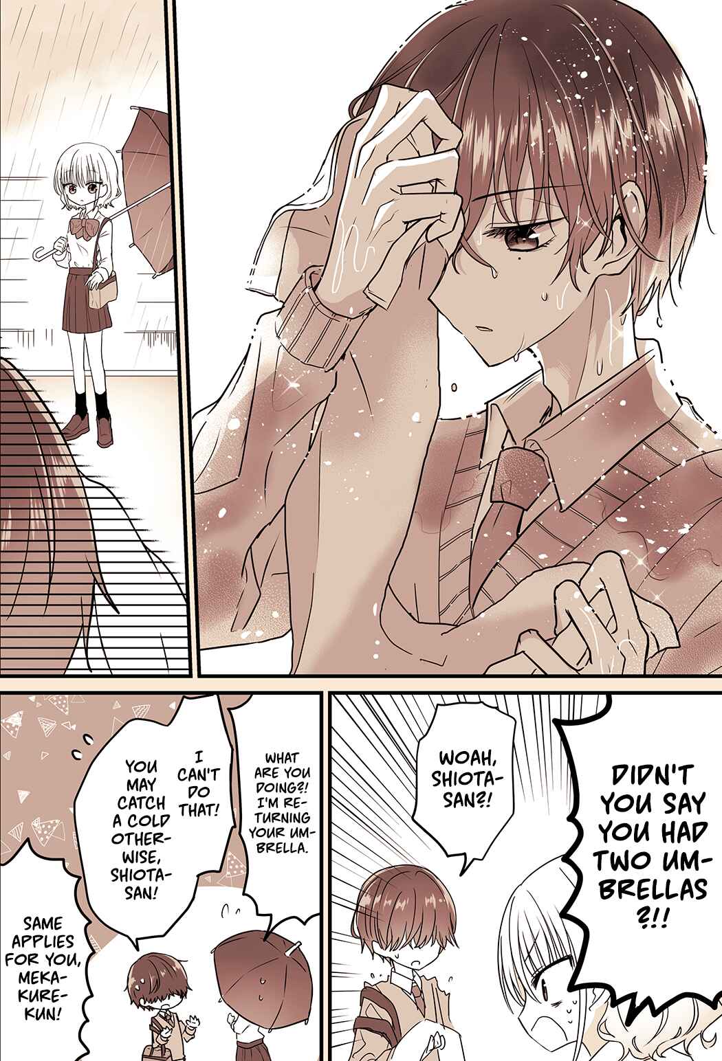Page 4 Chapter 3 A Manga about being interested in a Mekakure Guy