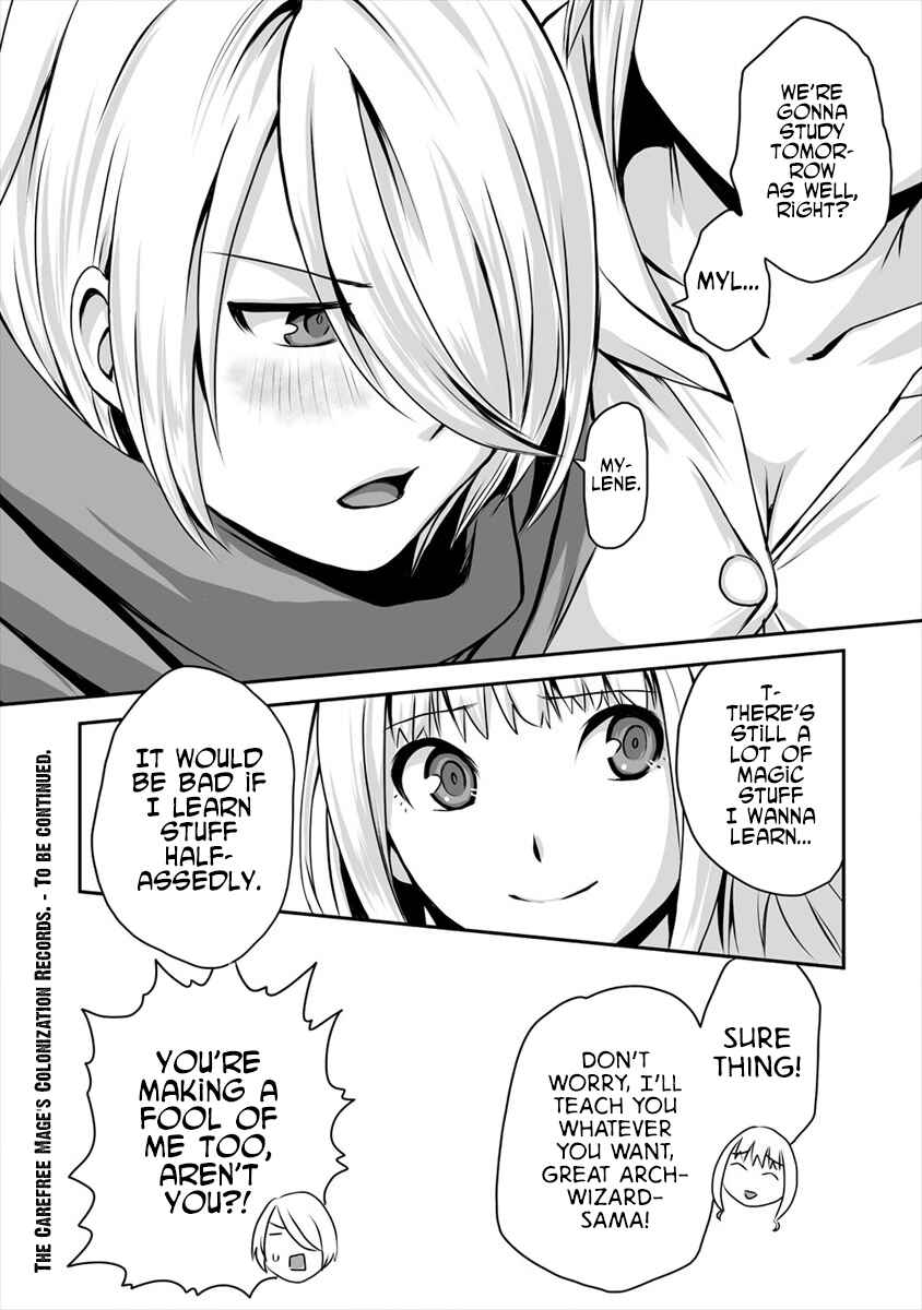 Page 35 Chapter 4 Okiraku Onna Madoushi no Kaitakuki - Maid to Hajimeru Mattari Rakuraku Slow Life