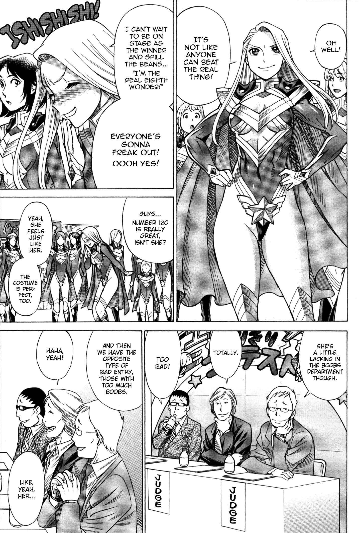 Page 11 Chapter 3 Uchi no Musume ni Te o Dasu na! - Oyako Heroine Funtousu