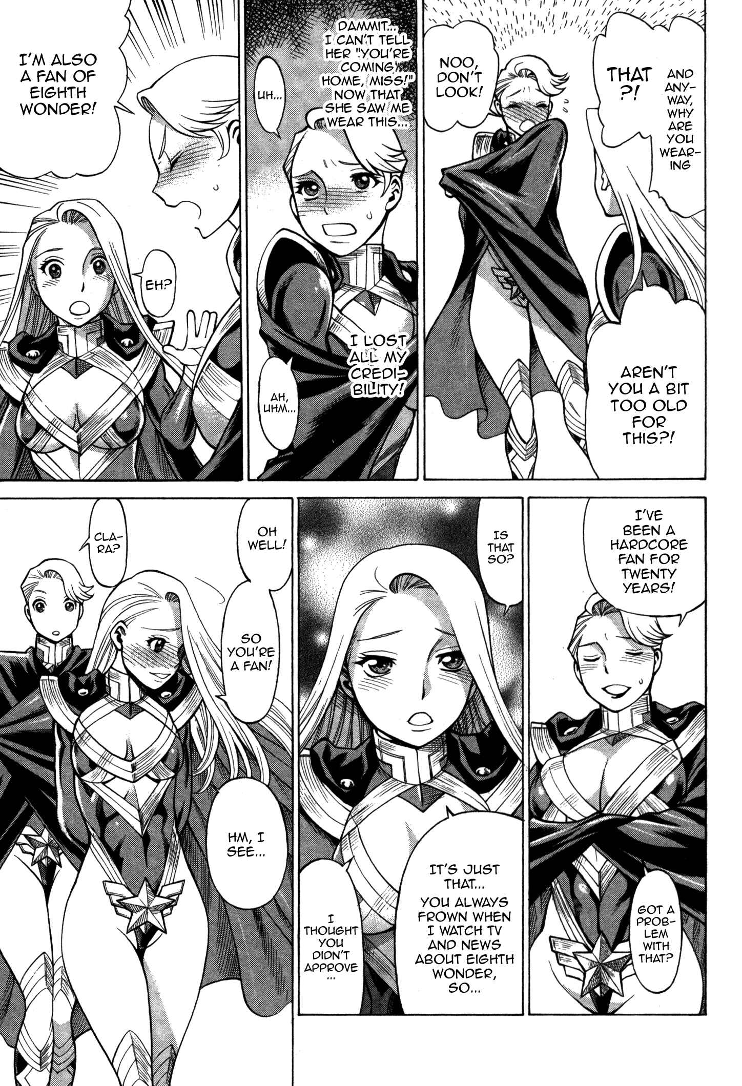 Page 13 Chapter 3 Uchi no Musume ni Te o Dasu na! - Oyako Heroine Funtousu
