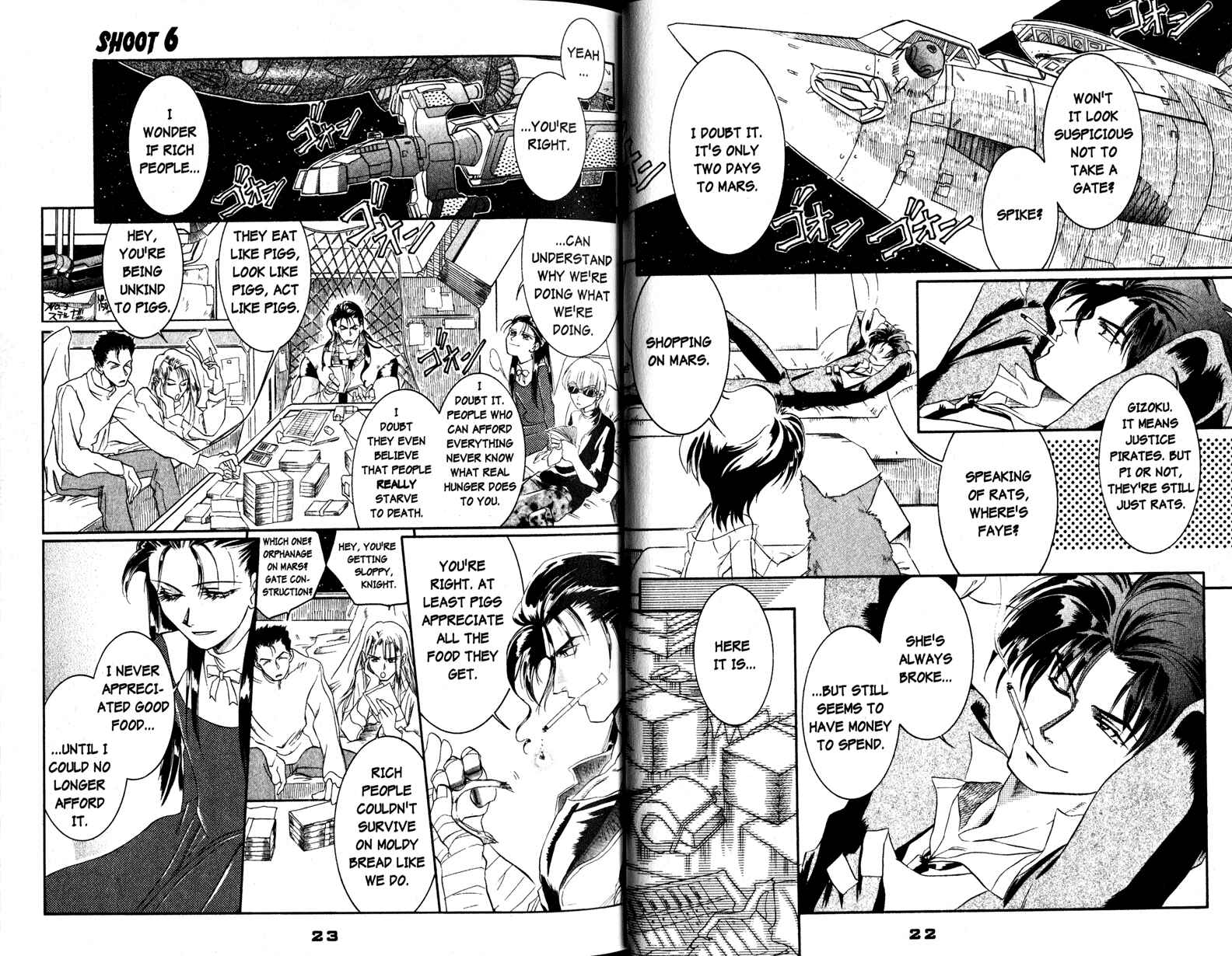 Page 14 Chapter 6 Cowboy Bebop Shooting Star