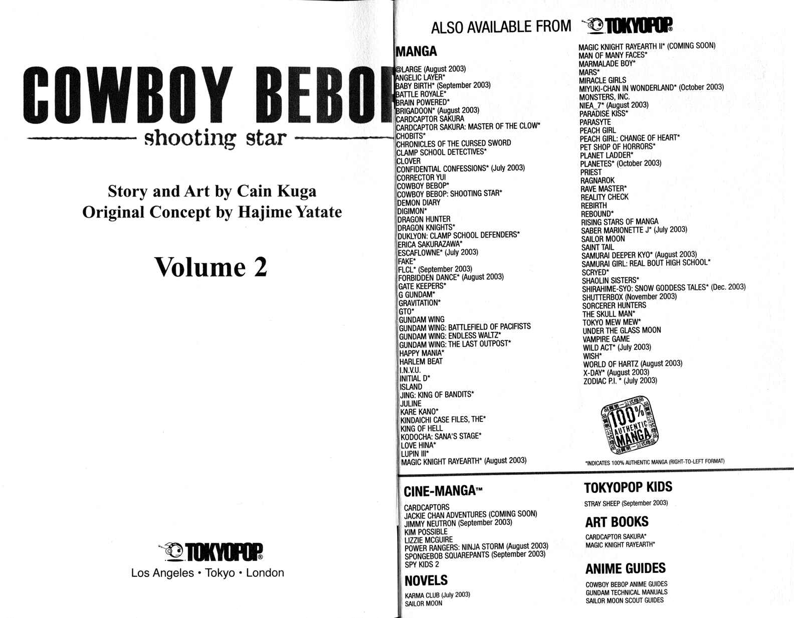 Page 4 Chapter 6 Cowboy Bebop Shooting Star