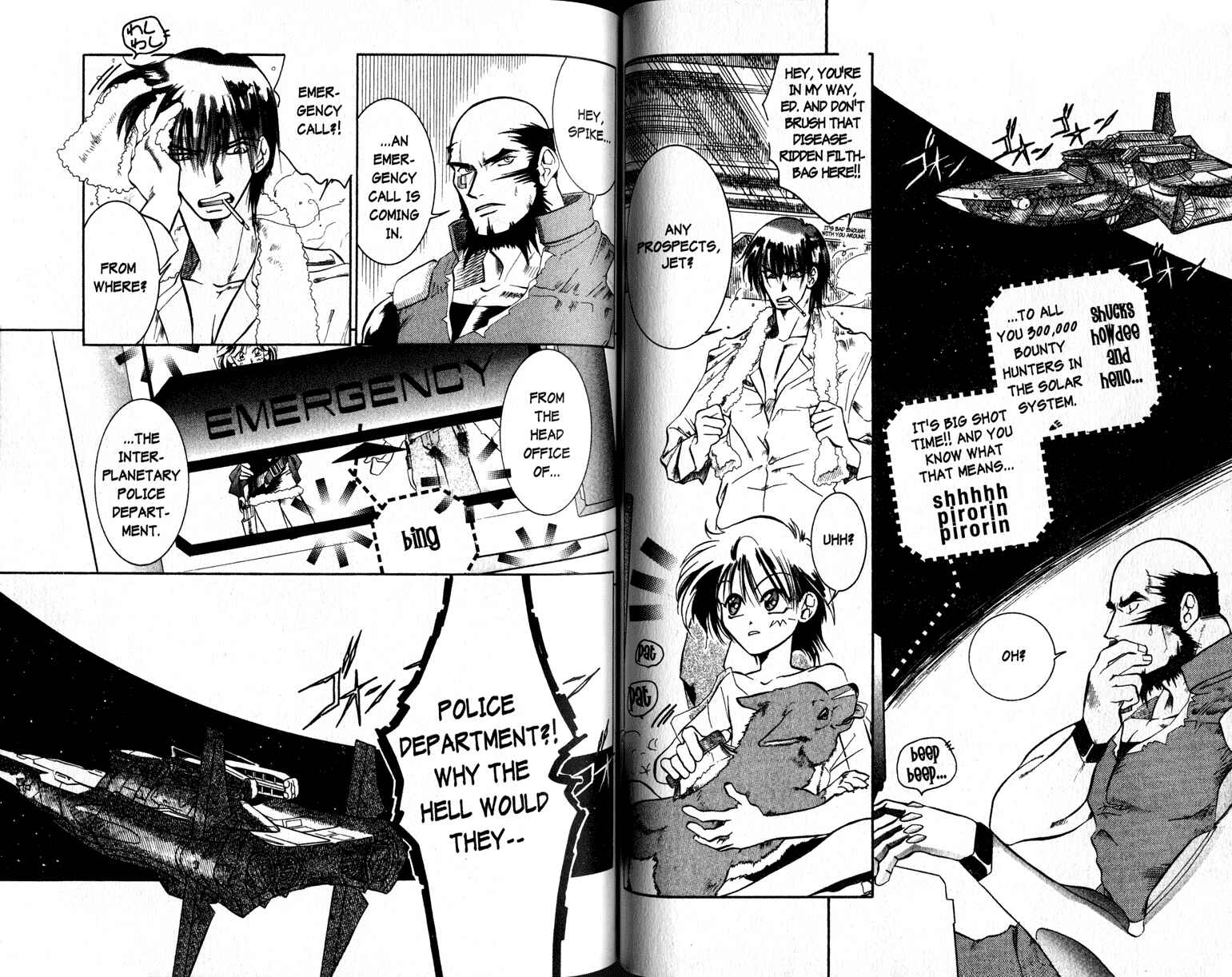 Page 2 Chapter 4 Cowboy Bebop Shooting Star