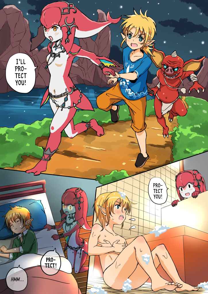 Page 2 Chapter Unknown_73c0 The Legend of Zelda: Breath of the Wild - Ill Protect You! (Doujinshi)