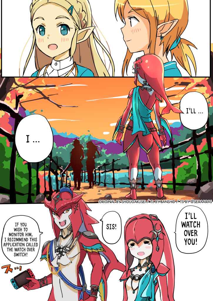Page 4 Chapter Unknown_73c0 The Legend of Zelda: Breath of the Wild - Ill Protect You! (Doujinshi)