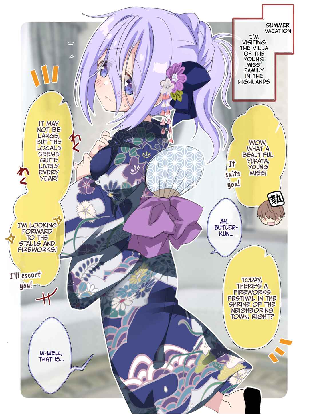 Page 1 Chapter 31 Class no Inkya Ojousama no Shitsuji ni Narimashita