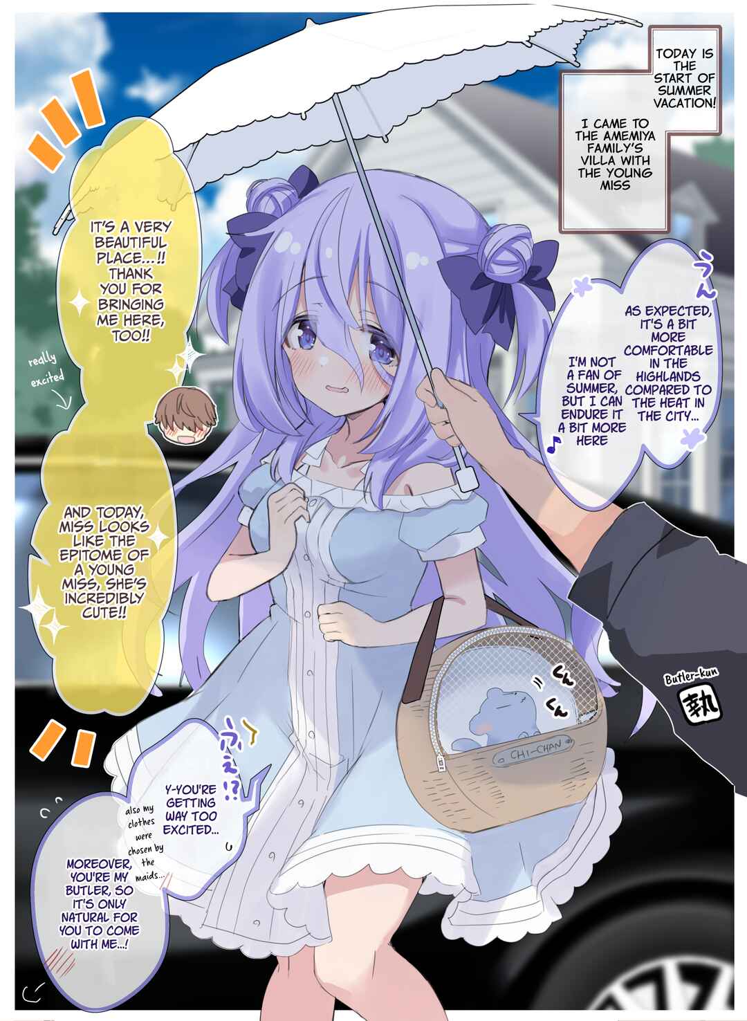 Page 1 Chapter 27 Class no Inkya Ojousama no Shitsuji ni Narimashita