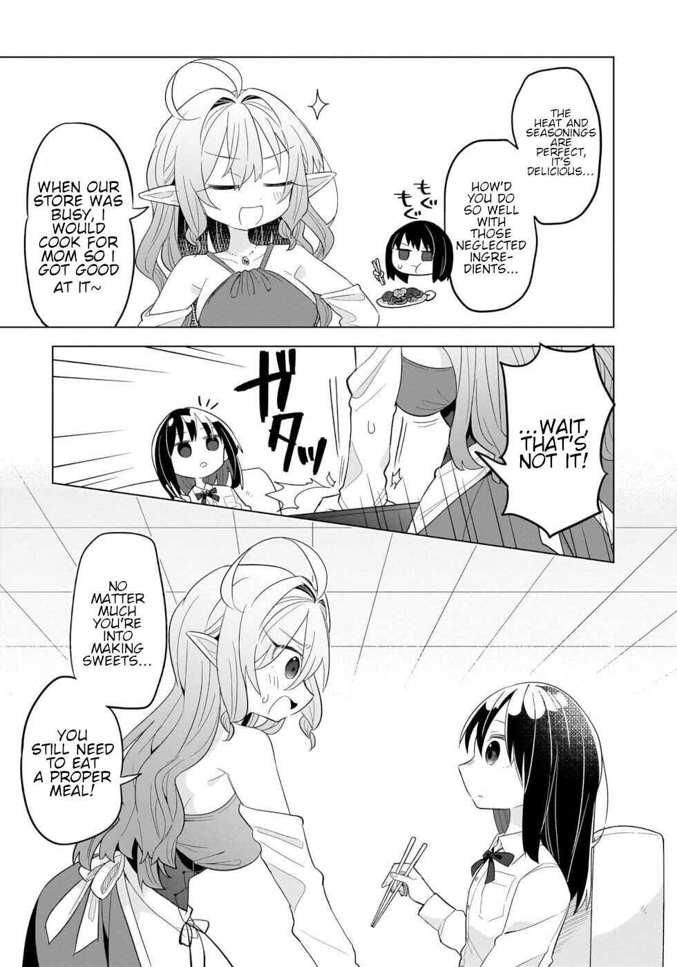 Page 19 Chapter 3 Okashi na Elf to Joshikousei
