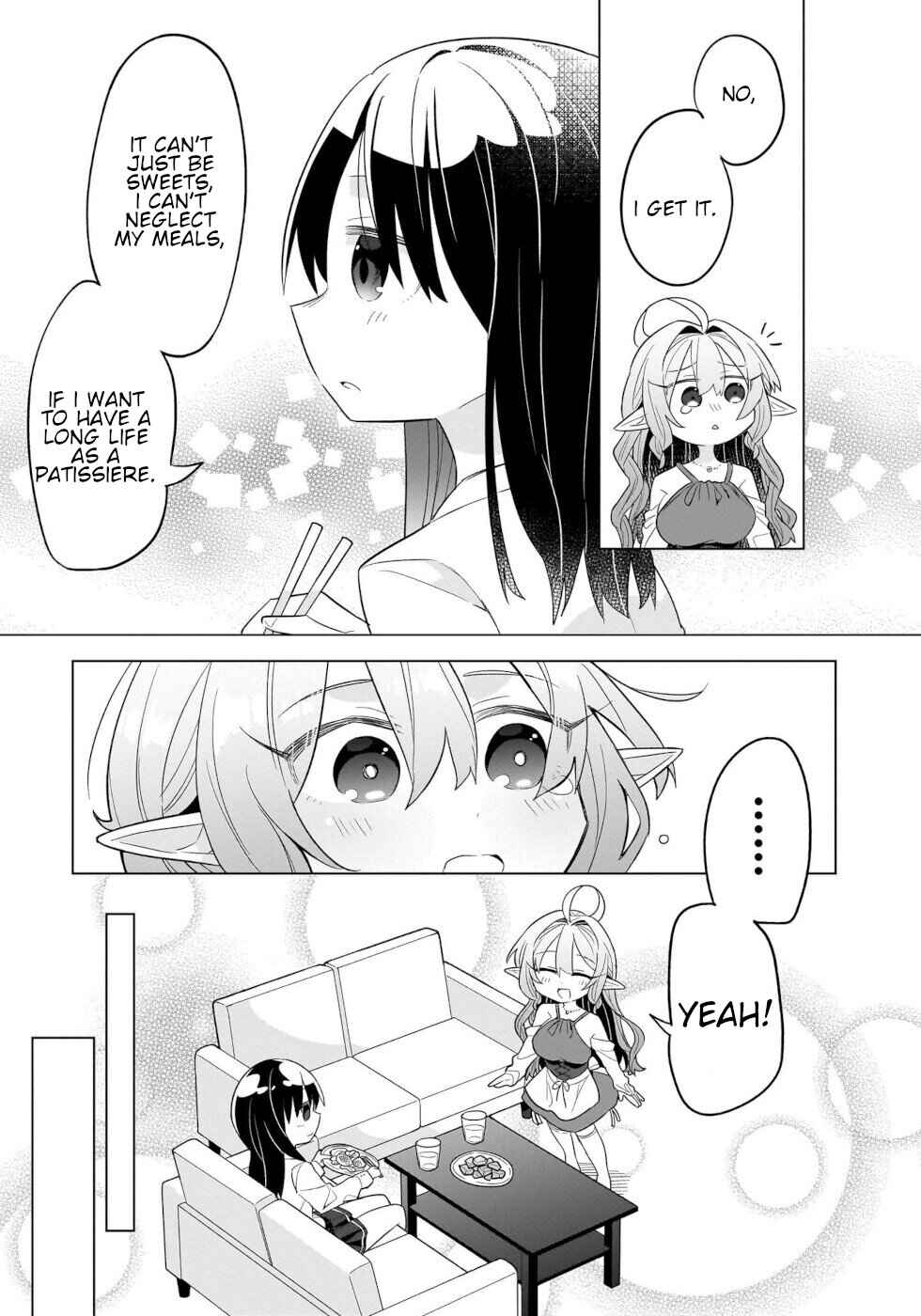 Page 21 Chapter 3 Okashi na Elf to Joshikousei