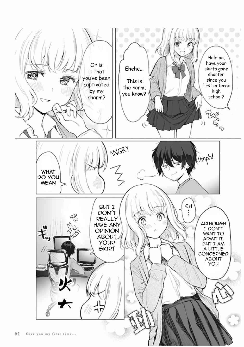 Page 3 Chapter 3 Watashi no Hajimete, Kimi ni Agemasu