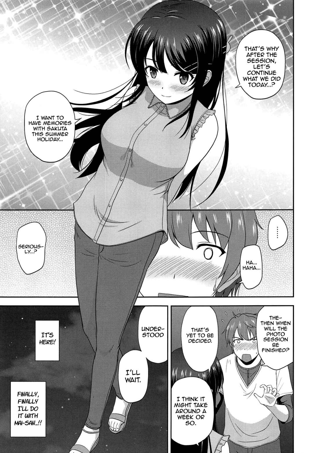 Page 4 Chapter Unknown_ee6a Youth Black Time Killer (Rascal Does Not Dream of Bunny Girl Senpai)