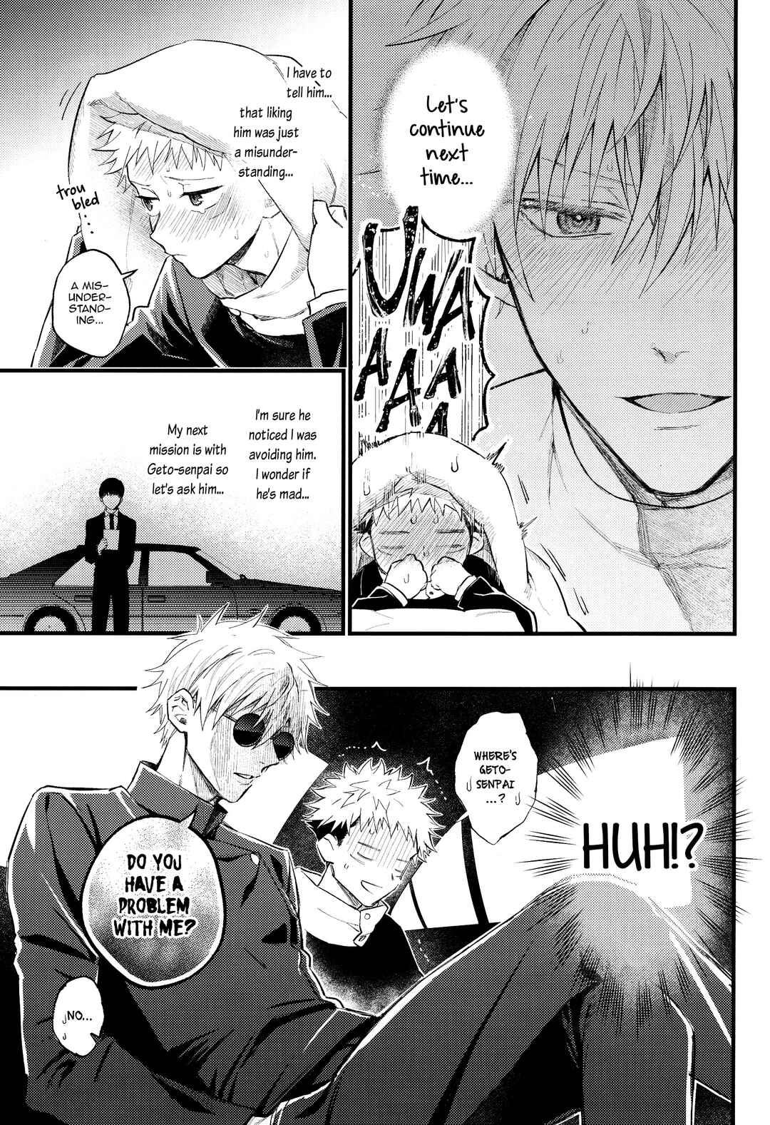 Page 14 Chapter Unknown_7ffe Jujutsu Kaisen - Hanataba ni Naru Made Matte (Doujinshi)