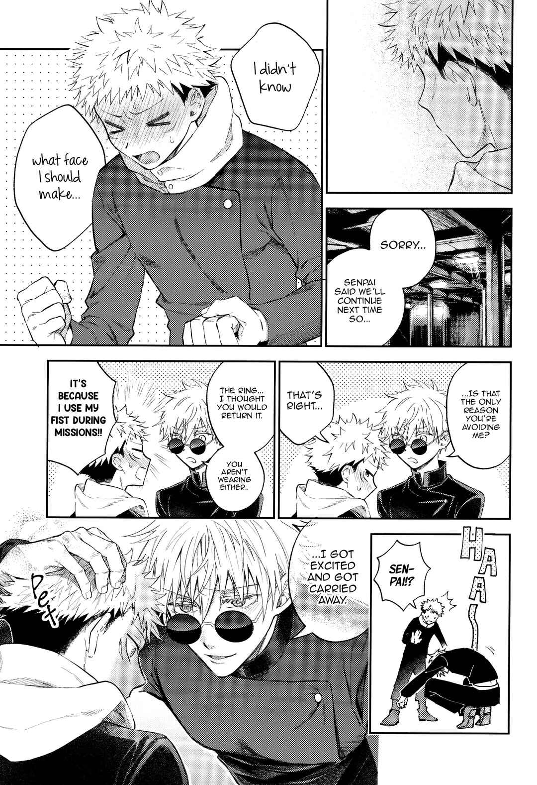 Page 16 Chapter Unknown_7ffe Jujutsu Kaisen - Hanataba ni Naru Made Matte (Doujinshi)